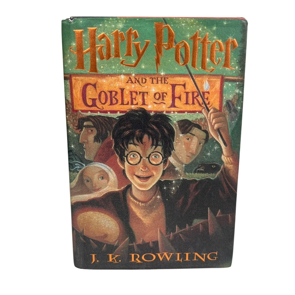 Harry Potter and the Goblet of Fire HC/DJ JK Rowling True 1st‎ Edition 1st Print